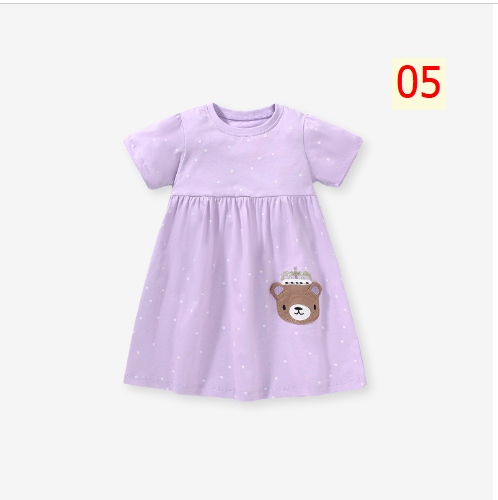 24HA46.14 - VÁY BÉ GÁI LITTLE MAVEN