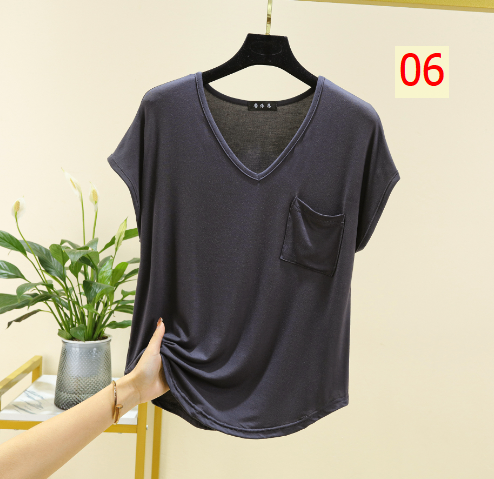 24HA46.31 - SET 2 ÁO THUN LẠNH CỔ TIM