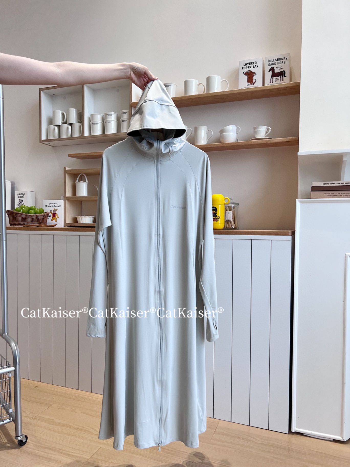 24HA66.20 - ÁO CHỐNG NẮNG DÁNG DÀI CATKAISE
