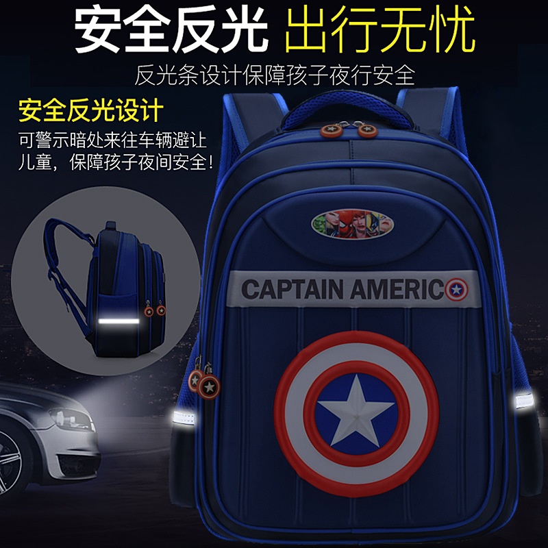 24HA66.17 - BA LÔ CAPTAIN AMERICA