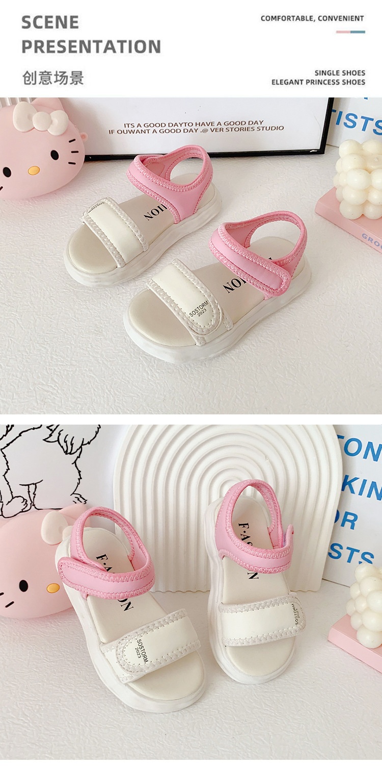 24HA76.23 - SANDAL ĐẾ MỀN CHO BÉ