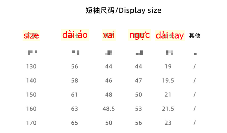 24HA86.20 - POLO BÉ GÁI SIZE ĐẠI