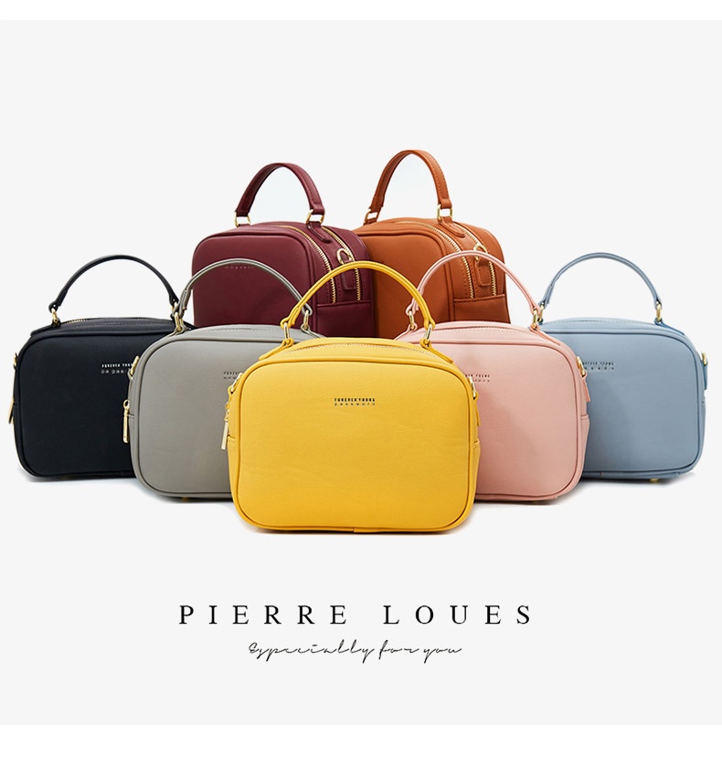 24HA86.07 - TÚI ĐEO CHÉO FOREVER_YOUNG PIERRE LOUES