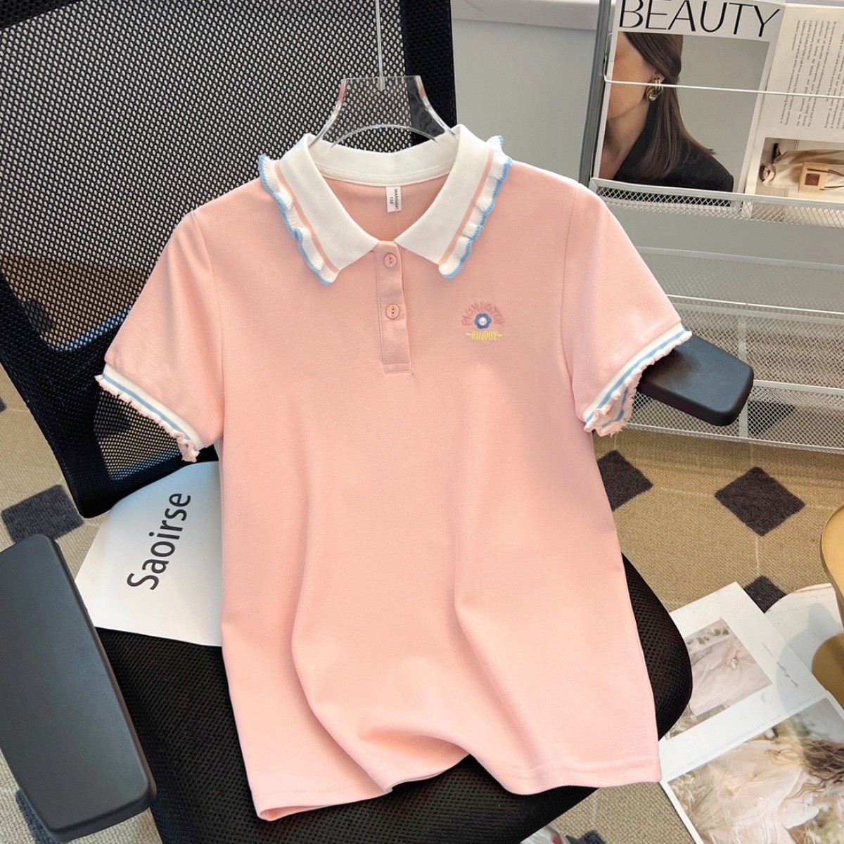 24HA86.20 - POLO BÉ GÁI SIZE ĐẠI