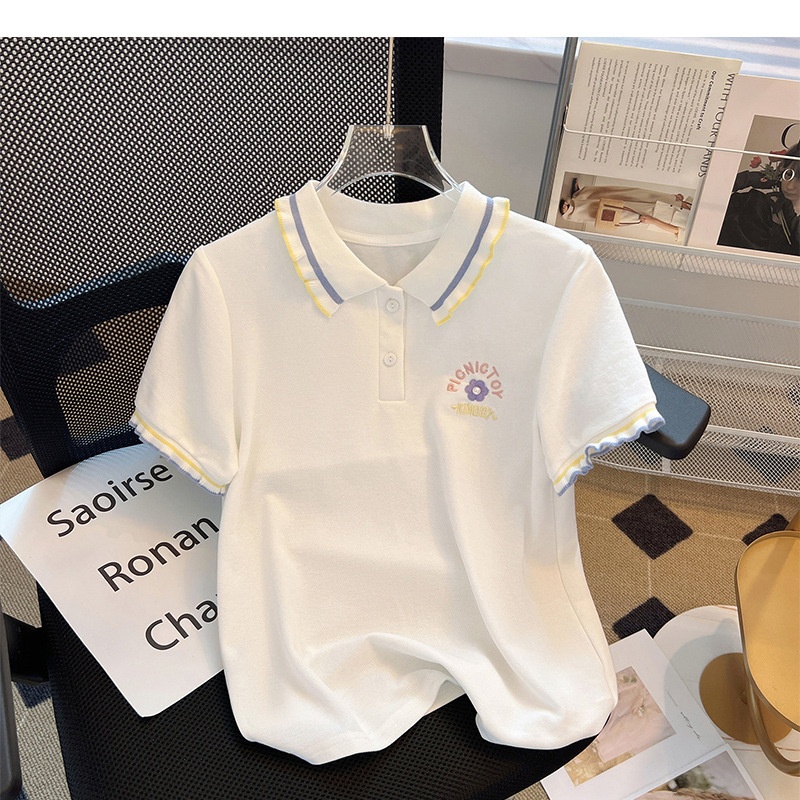 24HA86.20 - POLO BÉ GÁI SIZE ĐẠI