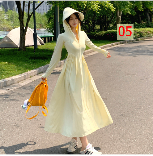24HA86.05 - VÁY CHỐNG NẮNG DÁNG DÀI