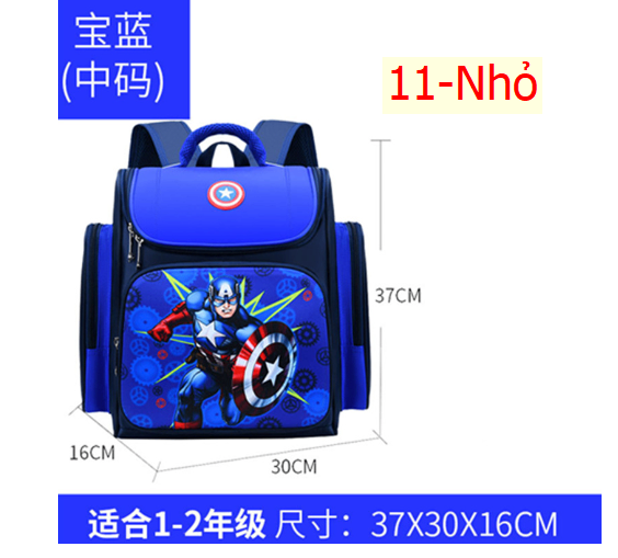 24HA96.22 - BA LÔ CHỐNG GÙ KHÔNG THẤM NƯỚC TIỂU HỌC