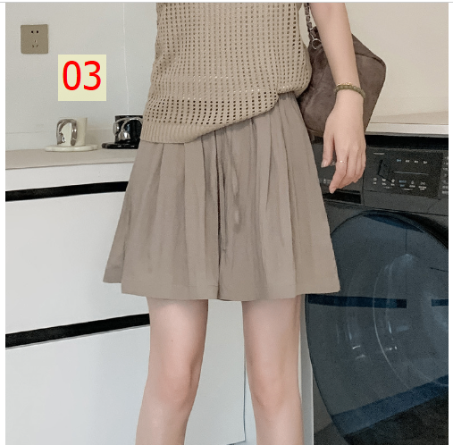 24HA96.03 - SHORT BĂNG LỤA NỮ