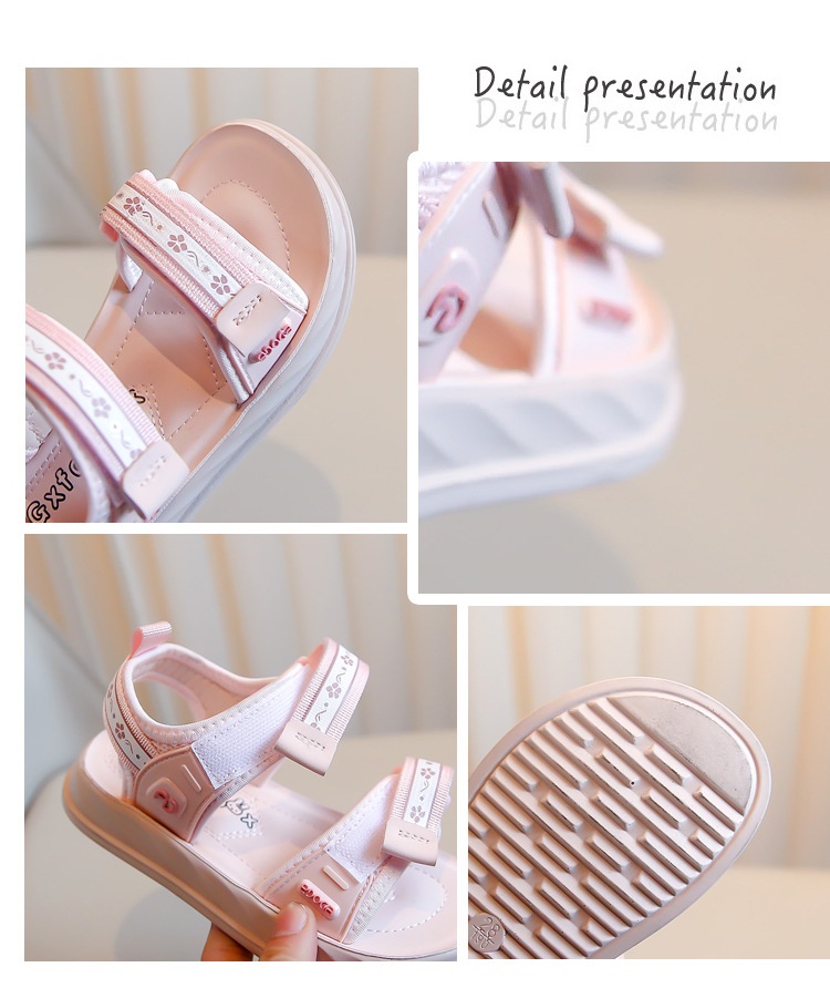 24HA96.06 - SANDAL ĐẾ MỀM CHỐNG TRƠN TRƯỢT CHO BÉ