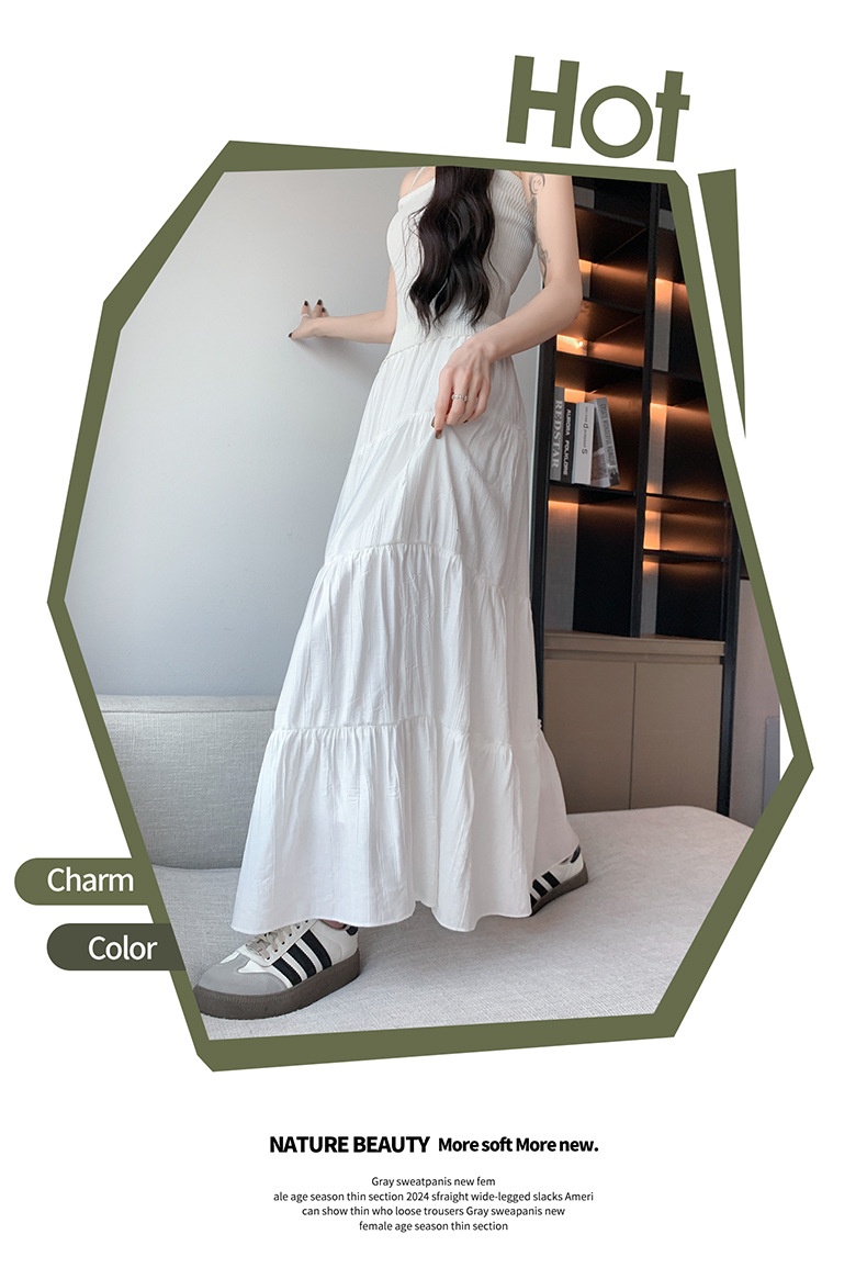 24HA106.14 - CHÂN VÁY XOÈ DÀI CHỮ A