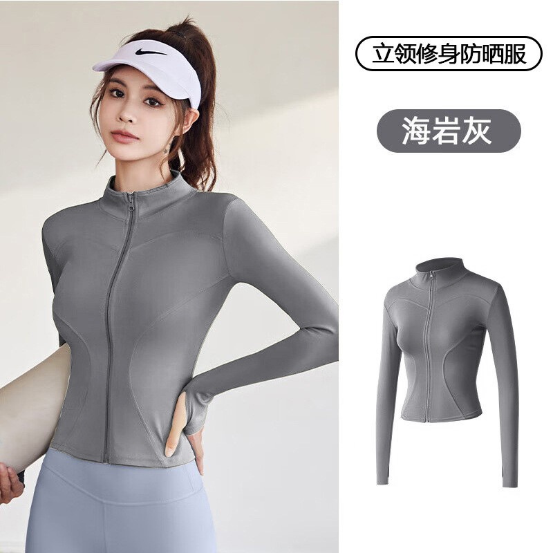 24HA106.11 - ÁO CHỐNG NẮNG CỔ LỌ THỂ THAO