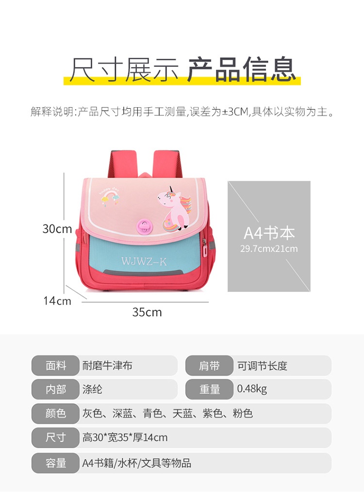24HA106.06 - BA LÔ VUÔNG CHO BÉ