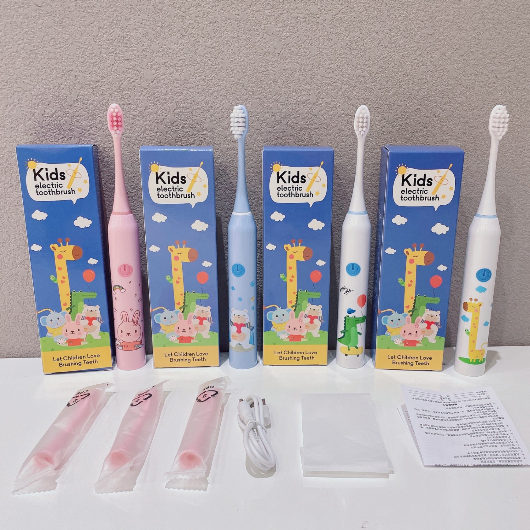 24HA106.25 - BÀN CHẢI ĐIỆN ĐÁNH RĂNG KIDS