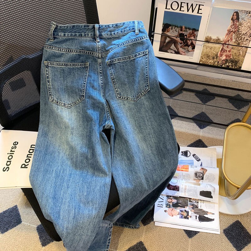 24HA116.03 - QUẦN SUÔNG JEAN NỮ