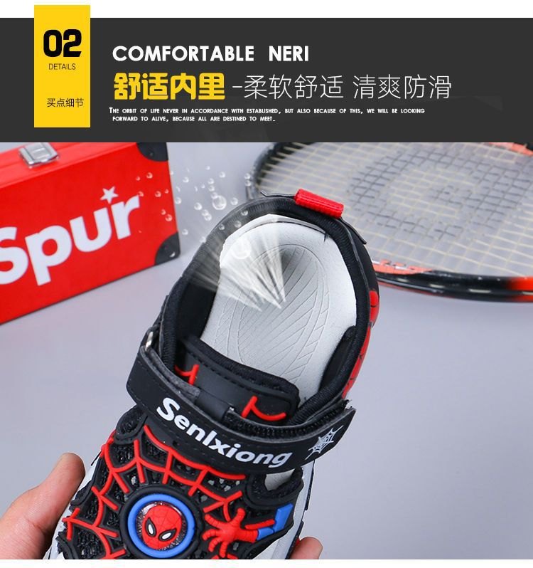 24HA146.06 - SANDAL RỌ NGƯỜI NHỆN