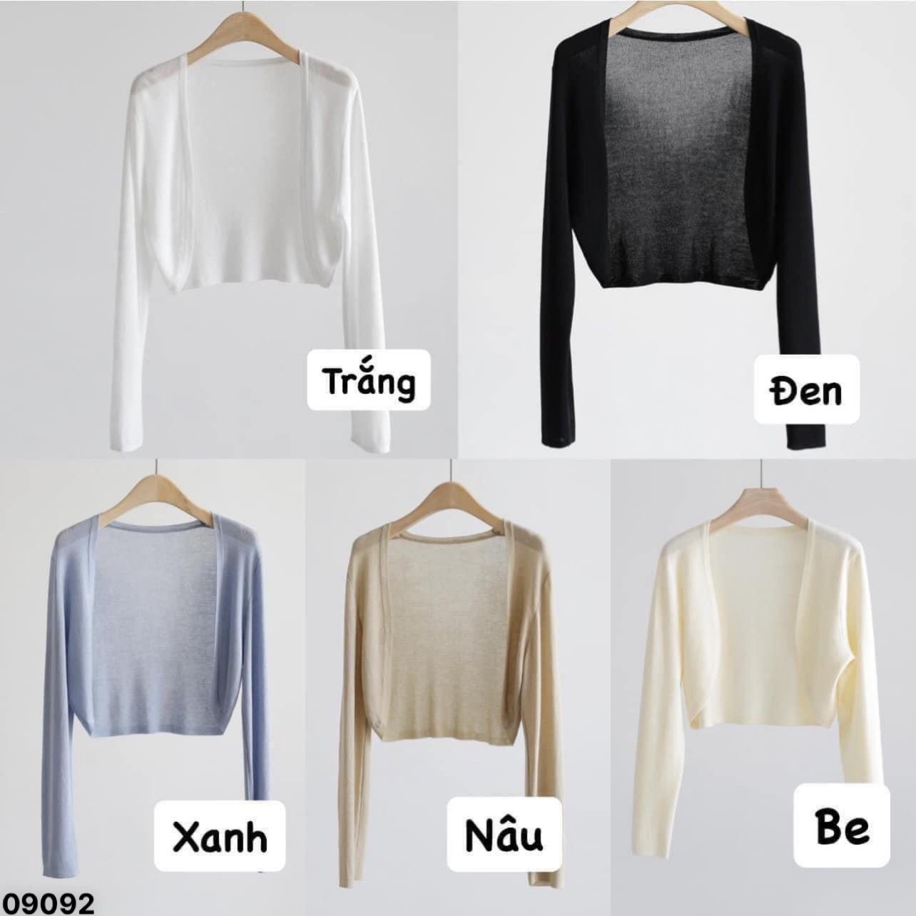 24HA146.18 - ÁO CARDIGAN KHOÁC NGOÀI TƠ MỎNG