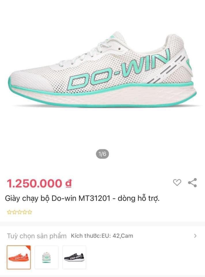 24HA156.27 - GIÀY CHẠY ĐIỀN KINH DO-WIN