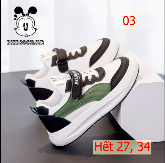 24HA166.26 - GIÀY THỂ THAO BOBDOG CHO BÉ