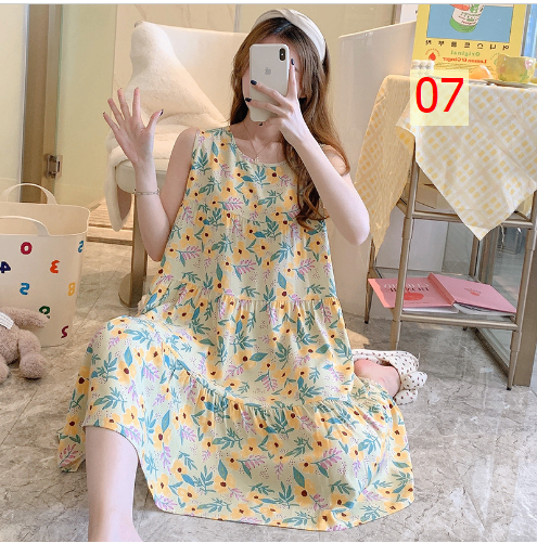 24HA176.11 - VÁY LANH LỤA SÁT NÁCH CHO NỮ
