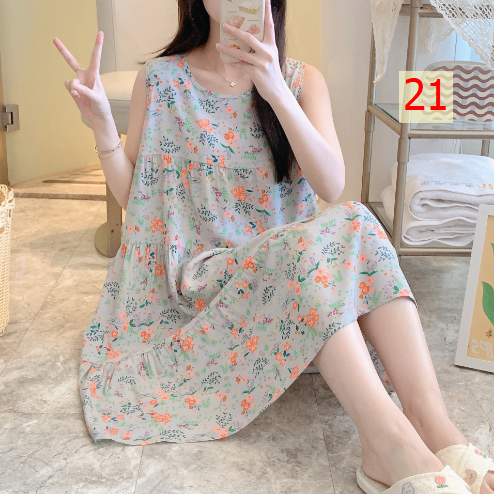 24HA176.11 - VÁY LANH LỤA SÁT NÁCH CHO NỮ