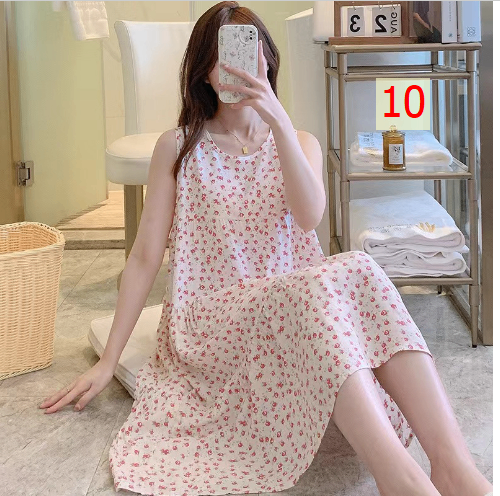 24HA176.11 - VÁY LANH LỤA SÁT NÁCH CHO NỮ