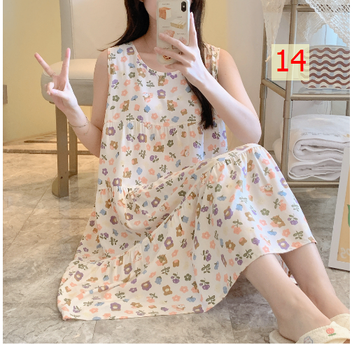 24HA176.11 - VÁY LANH LỤA SÁT NÁCH CHO NỮ