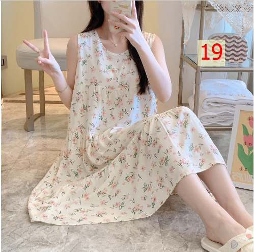 24HA176.11 - VÁY LANH LỤA SÁT NÁCH CHO NỮ