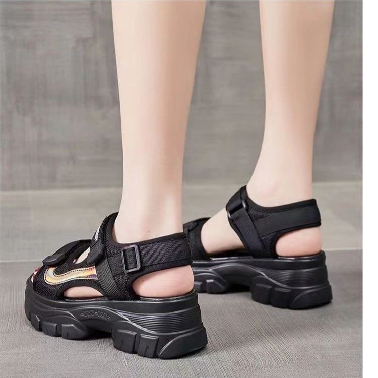 24HH186.04 - SANDAL NỮ ĐỘN ĐẾ