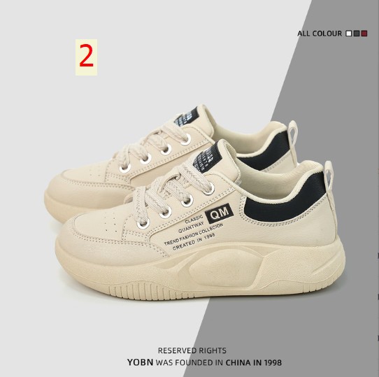 24HH186.10 - GIÀY THỂ THAO PHỐI MÀU ĐẾ CAO