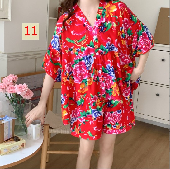 24HH186.12 - BỘ MẶC NHÀ CHO NỮ CHẤT MÁT