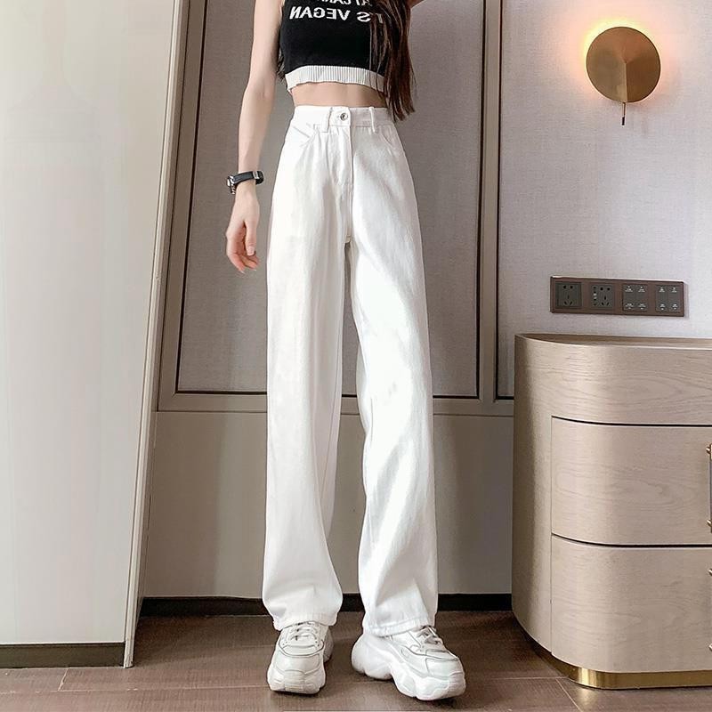 24HH186.11 - QUẦN JEANS SUÔNG HACK DÁNG