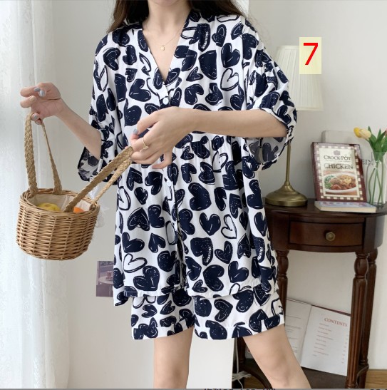 24HH186.12 - BỘ MẶC NHÀ CHO NỮ CHẤT MÁT