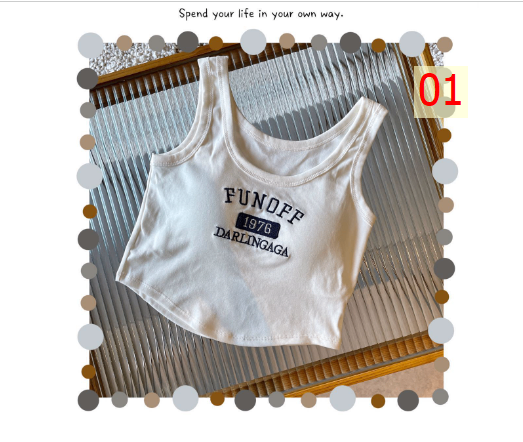 24HA196.32 - SET 2 ÁO CROP TOP NỮ