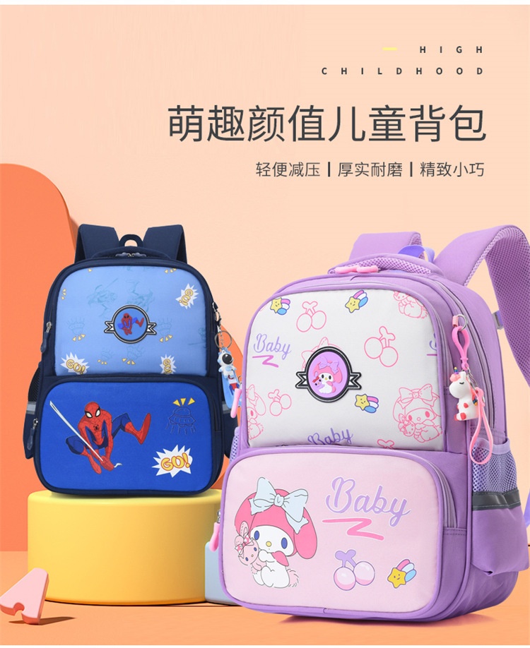 24HA296.14 - BA LÔ HOẠT HÌNH CHO BÉ