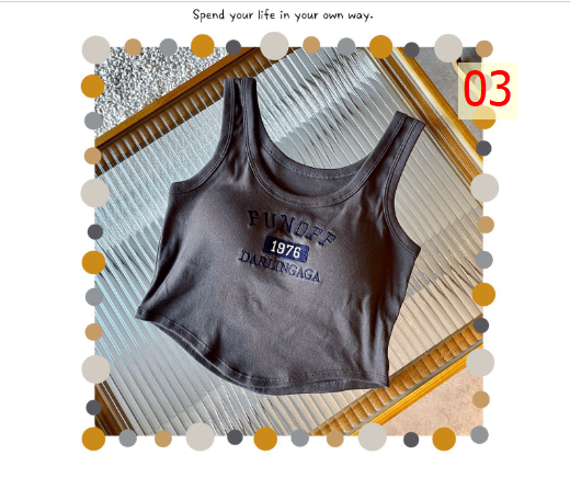 24HA196.32 - SET 2 ÁO CROP TOP NỮ