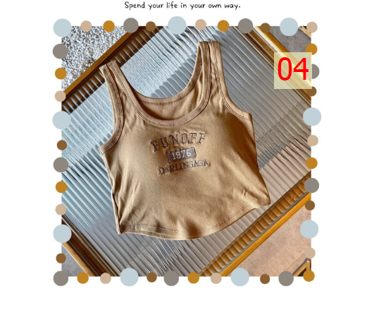 24HA196.32 - SET 2 ÁO CROP TOP NỮ
