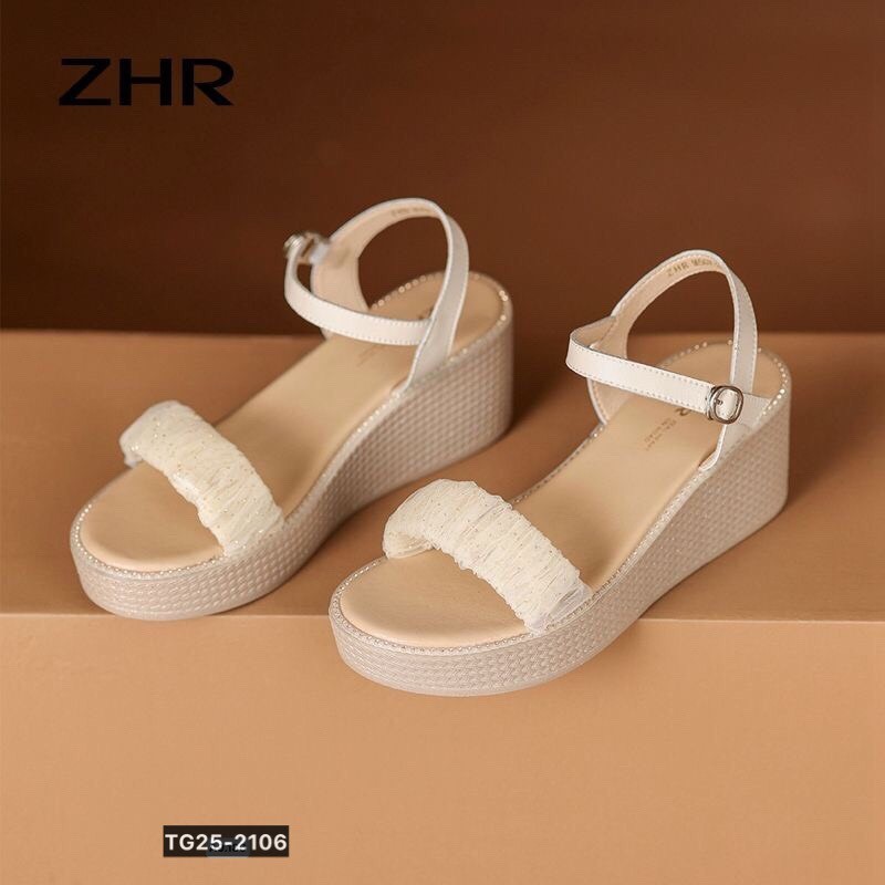 24HA216.25 - SANDAL ĐẾ XUỒNG NHÀ ZHR