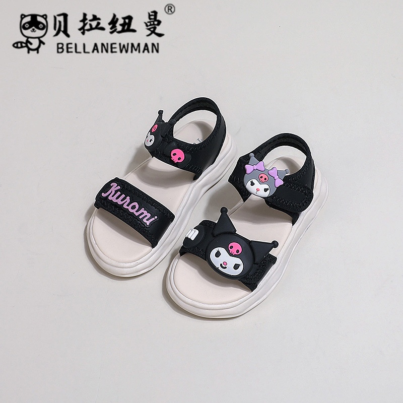 24HA216.08 - SANDAL KUROMI BÉ GÁI