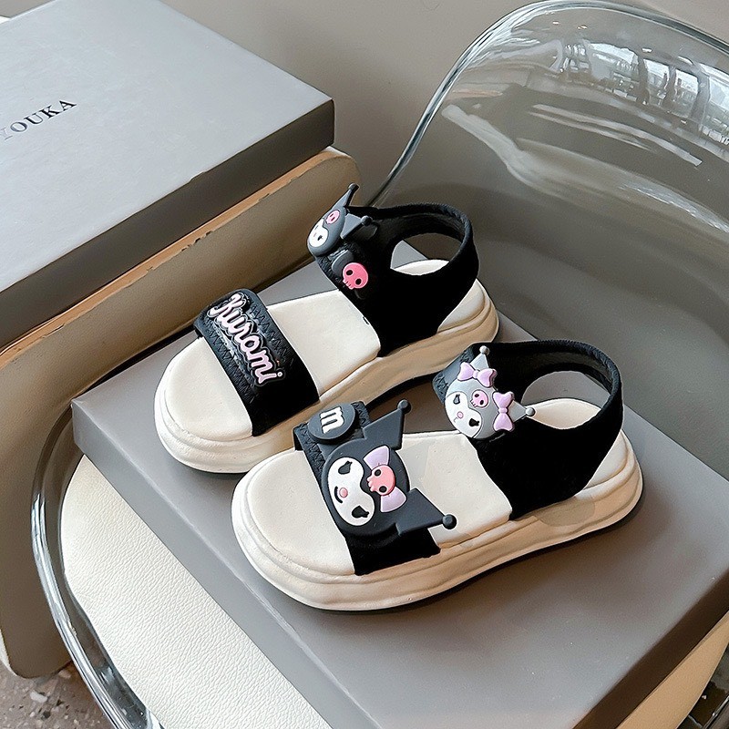 24HA216.08 - SANDAL KUROMI BÉ GÁI