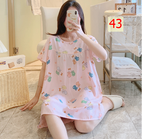 24HA226.25 - VÁY NGỦ LANH LỤA CHO NỮ