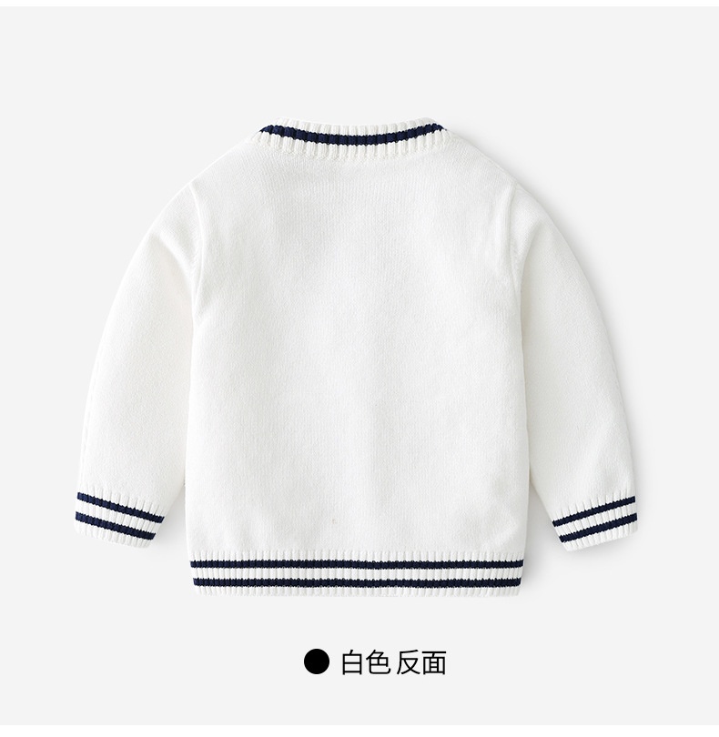 24HA226.23 - ÁO CARDIGAN LEN CHO BÉ