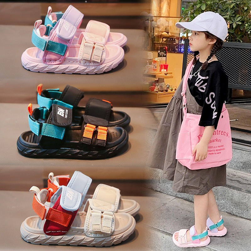 24HA226.18 - SANDAL PHỐI MÀU CHO BÉ
