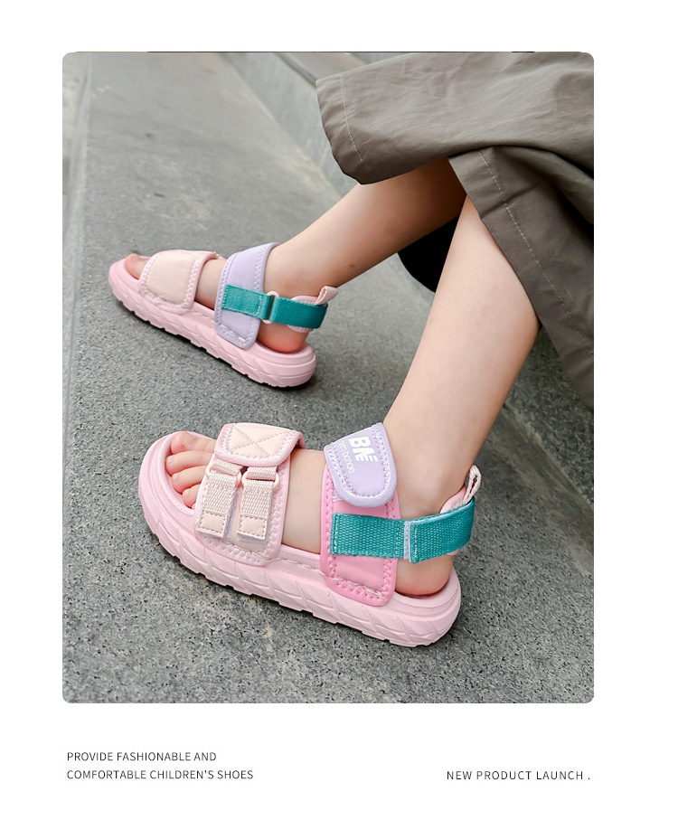 24HA226.18 - SANDAL PHỐI MÀU CHO BÉ