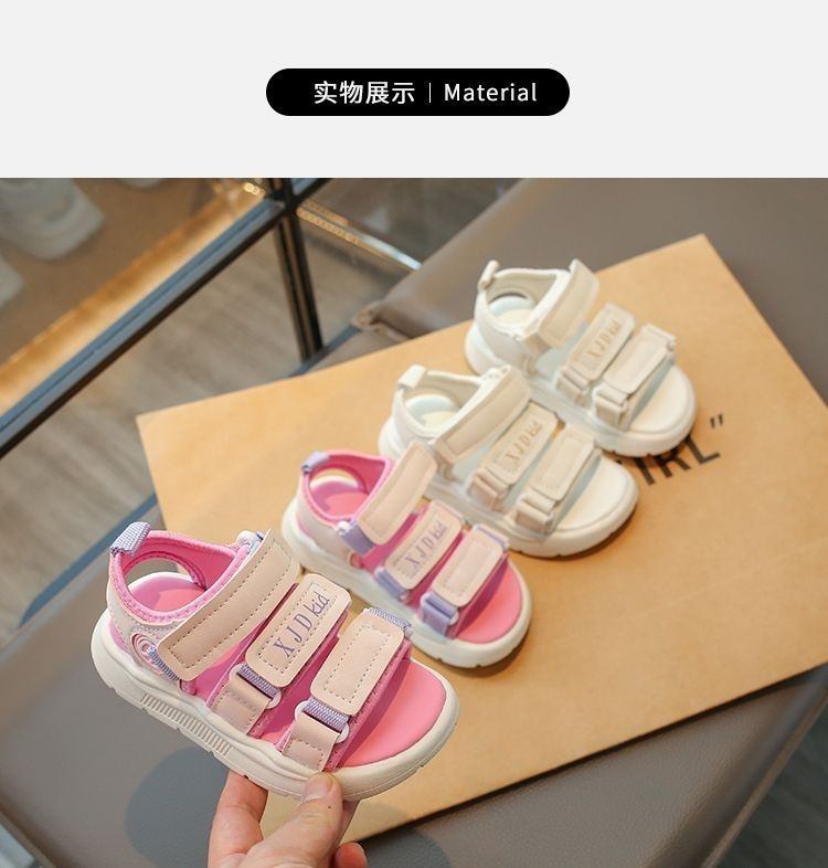 24HA226.03 - SANDAL 2 MÀU CHO BÉ GÁI