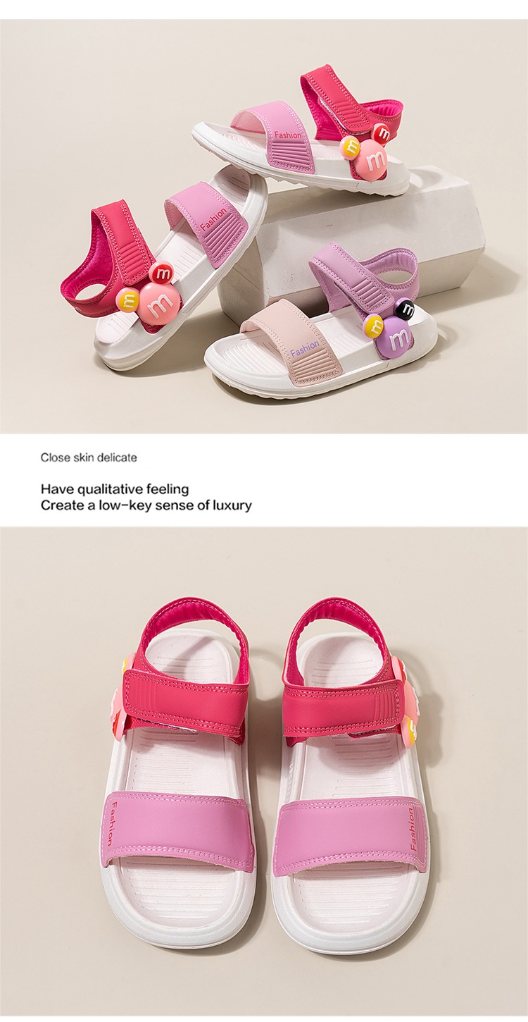 24HA236.18 - SANDAL SIÊU NHẸ BÉ GÁI EIMER DUCK