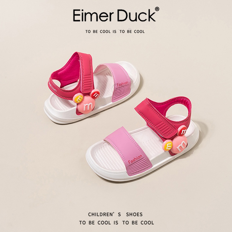 24HA236.18 - SANDAL SIÊU NHẸ BÉ GÁI EIMER DUCK
