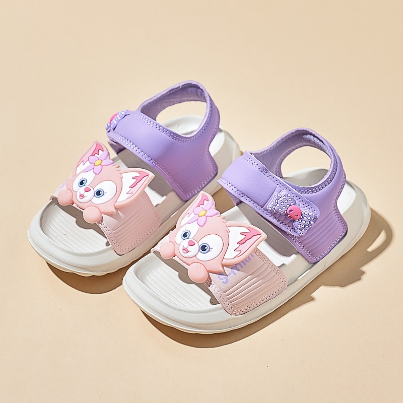24HA236.28 - SANDAL SIÊU NHẸ PHỐI MÀU GẮN KUROMI