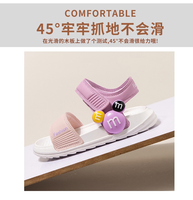 24HA236.18 - SANDAL SIÊU NHẸ BÉ GÁI EIMER DUCK