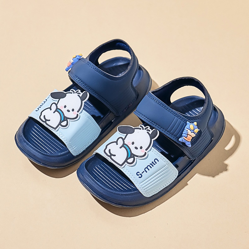 24HA236.28 - SANDAL SIÊU NHẸ PHỐI MÀU GẮN KUROMI