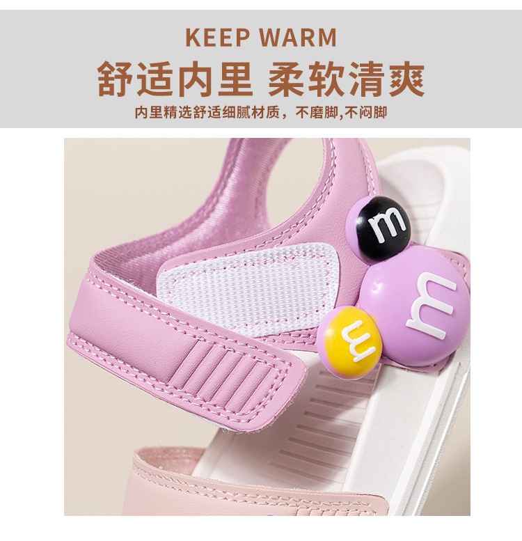 24HA236.18 - SANDAL SIÊU NHẸ BÉ GÁI EIMER DUCK